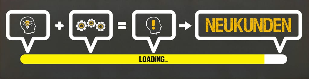Prozess der Neukundengewinnung